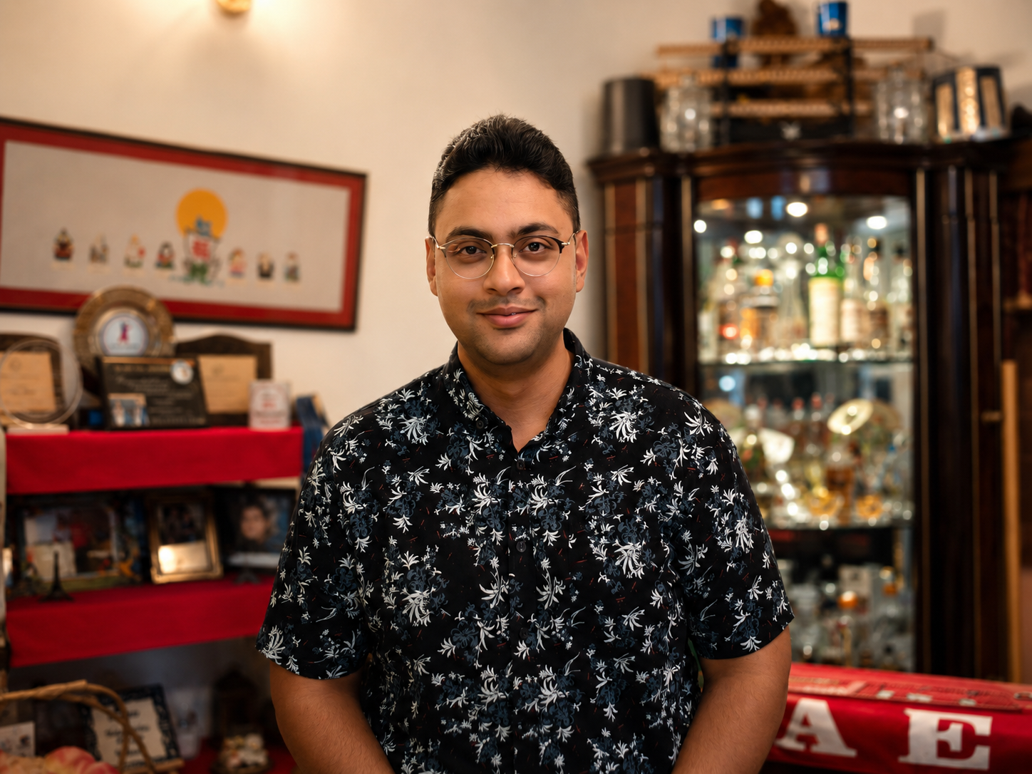 Ninio at a community gathering
